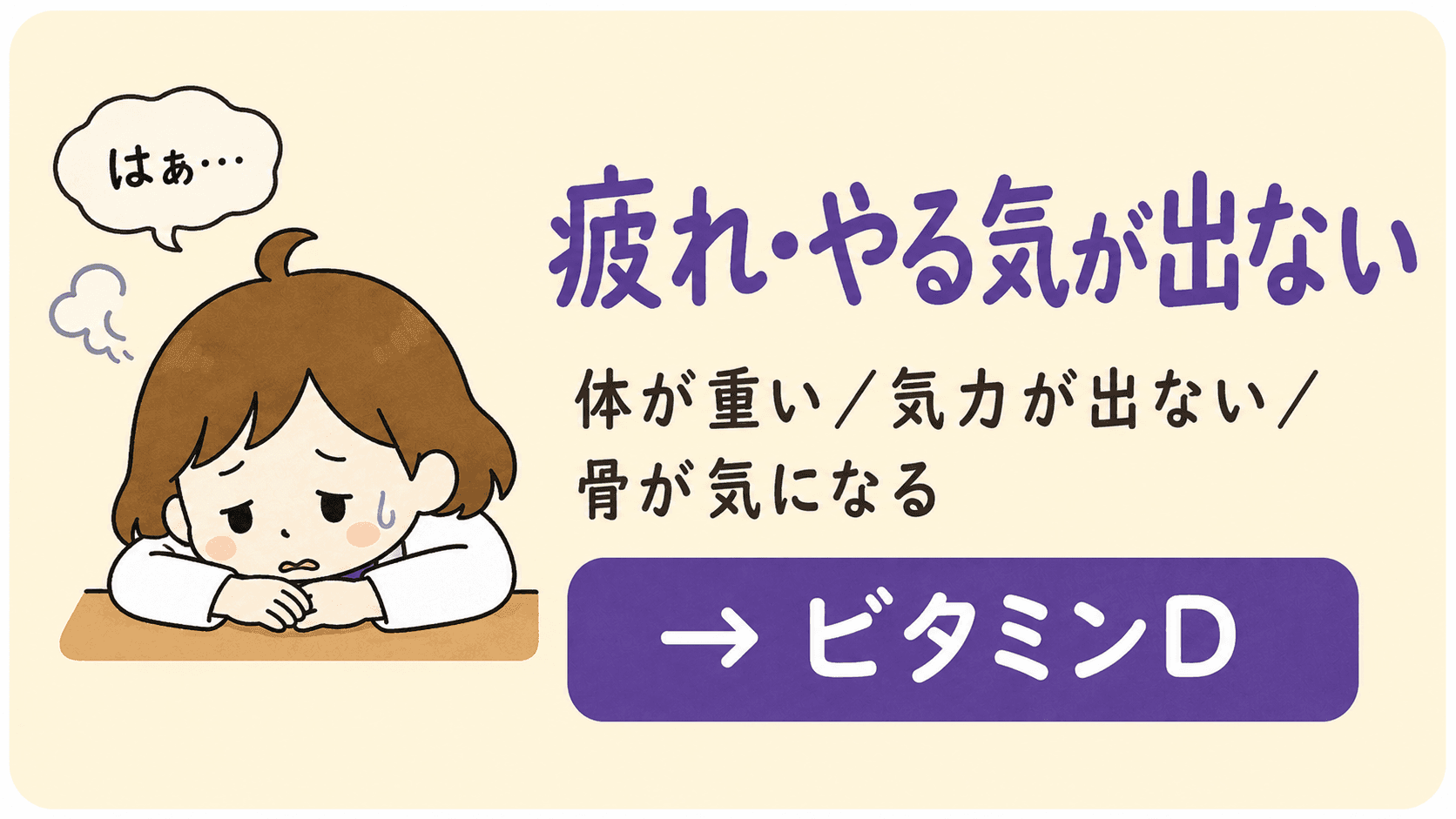 だるさ・体の重さ