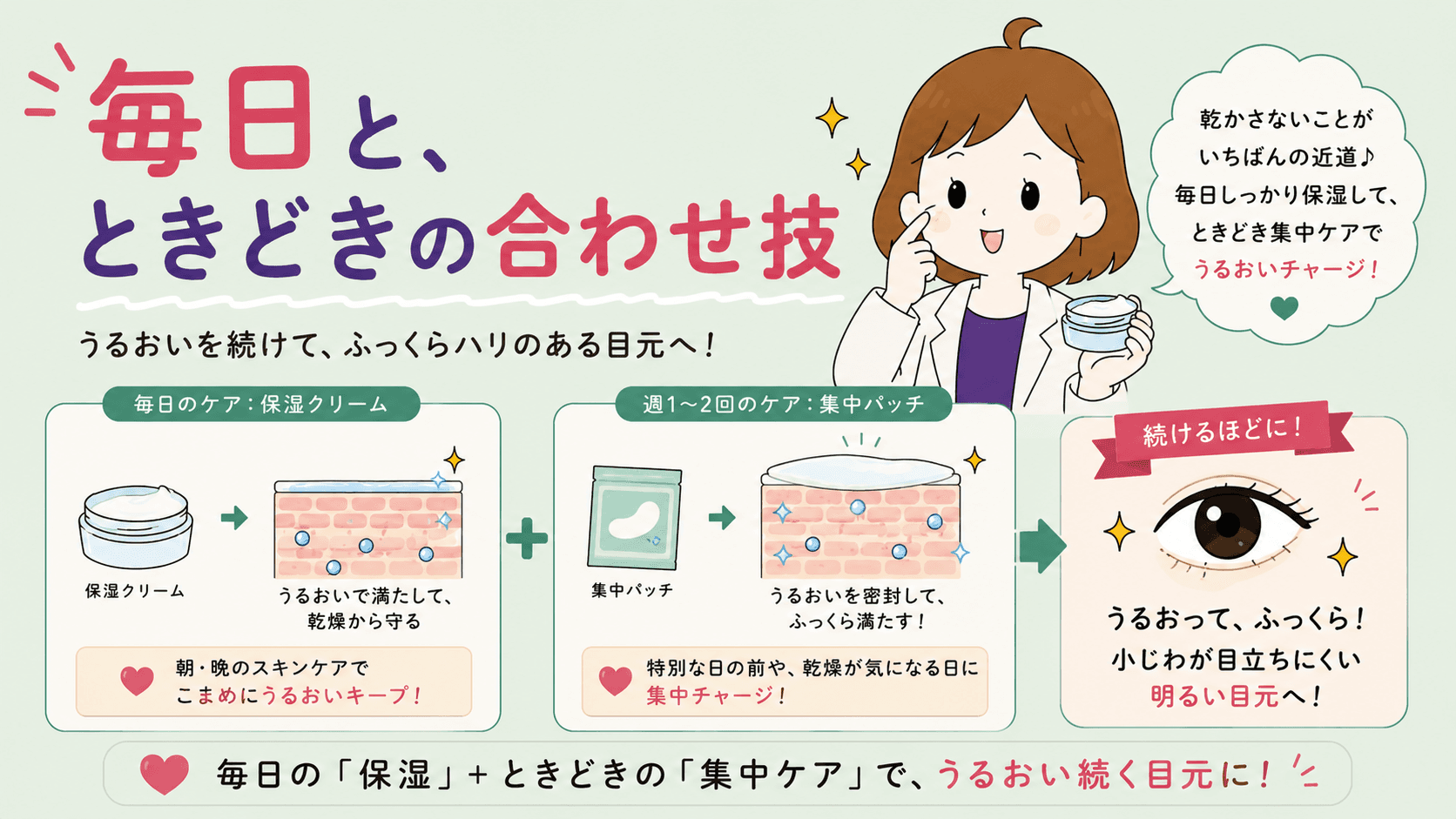満たす・クマ・持ち上げるそれぞれが届く場所の違いを示す図解